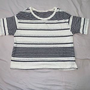Stripped crop top